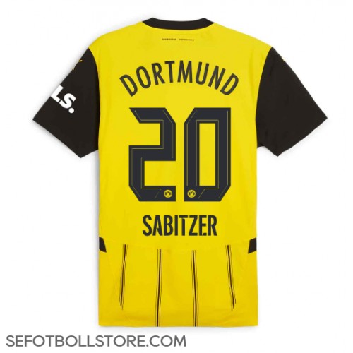 Borussia Dortmund Marcel Sabitzer #20 Replika Hemmatröja 2024-25 Kortärmad